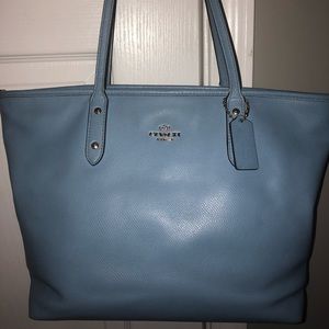 Authentic Coach Purse - Light Blue